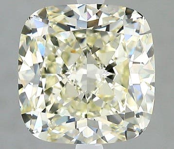 1 pcs Diamant (Natuurlijk) - 3.02 ct - Cushion - N, Nieuw