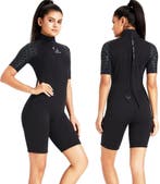 Zwart Neopreen Pakje 3mm | Laatste Stuk!, Watersport en Boten, Watersportkleding, Wetsuit, Nieuw, Ophalen of Verzenden, Dame