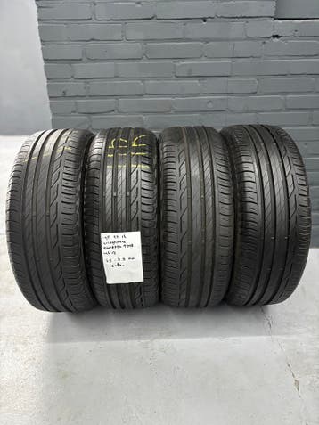 195/55/16 BRIDGESTONE TURANZA T001 6,5-7,5MM 4 STUKS €180,-, Auto-onderdelen, Ophalen, Gebruikt, 16 inch, Band(en)