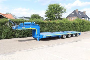 Veiling: Heavy Duty Terminal Trailer Scheuerle SPE 80.44A 98, Overige kleuren, Overige brandstoffen, Aanhangers en Opleggers, BTW verrekenbaar