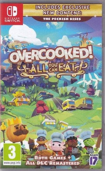 Overcooked! All You Can Eat (Nieuw) (Switch Games), Spelcomputers en Games, Games | Nintendo Switch, Nieuw, Ophalen of Verzenden
