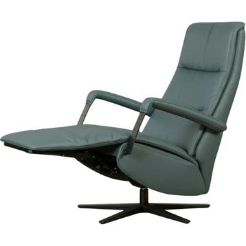 Leren elektrisch relaxfauteuil Core - Toledo Whale, Huis en Inrichting, Fauteuils, Bohemian, Industrieel, Modern, Scandinavisch