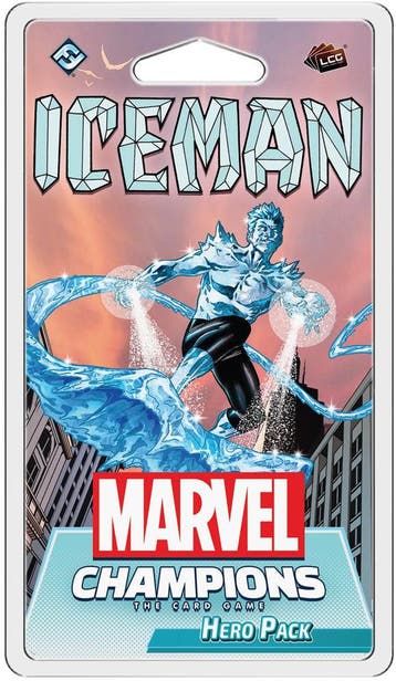 Marvel LCG Champions - Iceman Hero Pack | Fantasy Flight, Verzenden, Nieuw