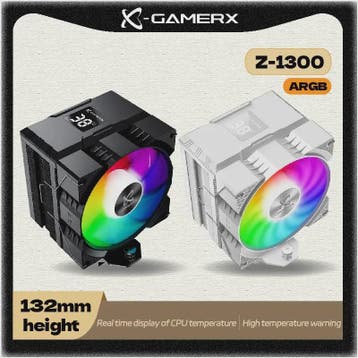 X-Gamerx Z-1300 CPU Air Cooler met Digitale Temperatuur Disp, Computers en Software, Computerkoelers, Verzenden, Nieuw