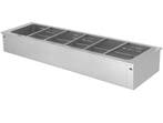 GGM Gastro | Inbouw bain-marie (drop-in) - 2110mm - 4,38 kW, Verzenden, Nieuw in verpakking