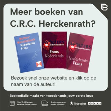 Koenen Woordenboek Nederlands-Frans / Koenen woordenboeken, Verzenden, Gelezen, C.R.C. Herckenrath