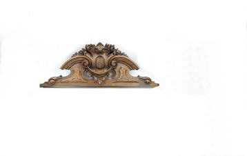 Kapiteel - 1850-1900 - fronton Rocaille