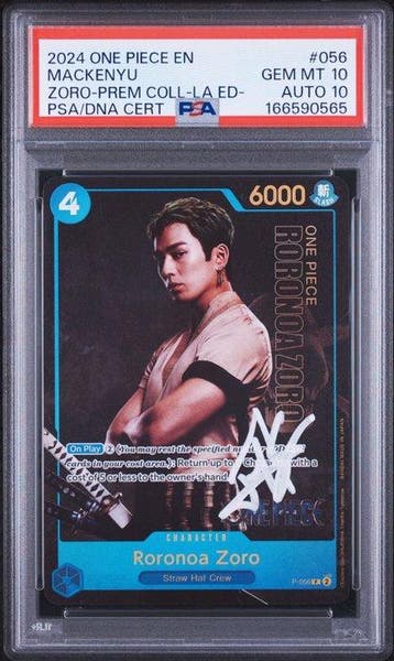 Bandai - 1 Graded card - One Piece - PSA 10 GEM MINT 10 AUTO, Nieuw