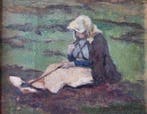 Cornelis (Cees) Bolding (1897-1979) - Scheveningse, Antiek en Kunst, Kunst | Schilderijen | Klassiek