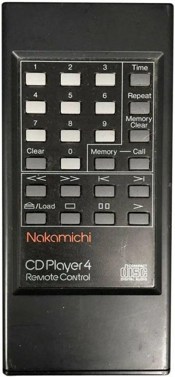 Afstandsbediening Nakamichi cd player 4, Ophalen of Verzenden, Nieuw, Origineel