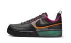 Nike Air Force 1 Low React Black Pink Prime, Kleding | Heren, Schoenen, Nieuw