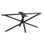 Stalen tafelonderstel zwart mikado 180 bij 70 cm en hoogte, Ophalen of Verzenden, Nieuw