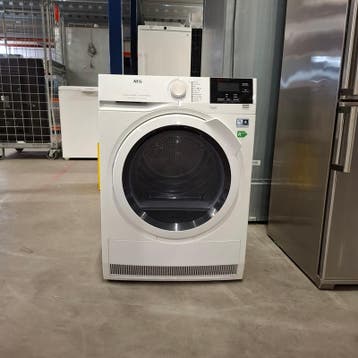 Warmtepomp droger 8.0 KG, AEG A+++, T8DB84GW, Witgoed en Apparatuur, Wasdrogers, Nieuw