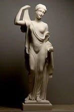 sculptuur, Afrodite Venere Genetrix dea greca in marmo - 25