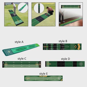 Golf Putting Mat - Oefenmat voor Binnen en Buiten - Golf Put, Sport en Fitness, Verzenden, Nieuw