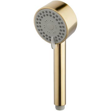 Wiesbaden Cadans Handdouche - 3 Standen - Geborsteld Messing, Doe-het-zelf en Verbouw, Sanitair, Ophalen of Verzenden, Nieuw