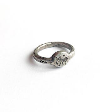 Zijderoute, Centraal-Aziatisch Zilver Ring met