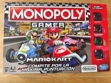 Bordspel - Monopoly Gamer Mariokart. 2018. Hasbro.