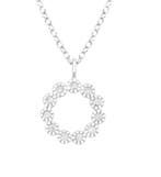 Ketting zilver, Sieraden, Tassen en Uiterlijk, Kettingen, Nieuw, Ophalen of Verzenden, Met edelsteen, Zilver