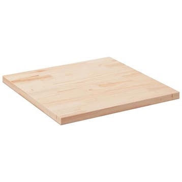 Tafelblad 90x90cm Massief Grenen - Retourdeal 34% Korting, 50 tot 100 cm, Rustiek, Vierkant, Zo goed als nieuw