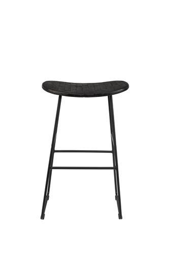 Counter Barkruk - 65 cm - Merel - Zwart - House of Rebels, Verzenden, Nieuw