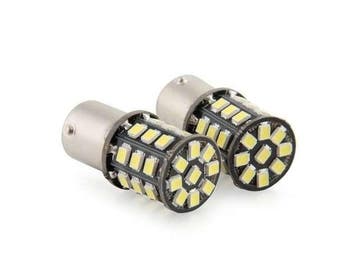 BA15S LED 33-SMD 2835 - 12V LED lamp WIT, Hobby en Vrije tijd, Ophalen of Verzenden, Nieuw