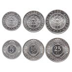 Curaçao en Sint Maarten 5-10-25 Cent 2023, Postzegels en Munten, Verzenden