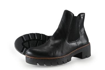 Rieker Chelsea boots in maat 39 Zwart, Kleding | Dames, Verzenden, Zwart, Overige typen, Zo goed als nieuw