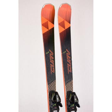 171 skis FISCHER RC4 THE CURV DTX, grip walk, woodcore, tit, Verzenden, Gebruikt, Fischer