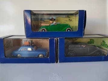 Hergé Moulinsart 1:43 - Modelauto (3) - Le Taxi des Bijoux, Nieuw