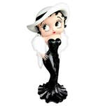 Betty Boop Madam 3ft (Zwarte Glitter Jurk) Beeld, Ophalen, Gebruikt