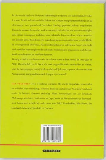 Technische mislukkingen 9789061005490 L. Veldhoen, Verzenden, Zo goed als nieuw, L. Veldhoen