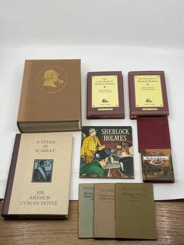 Conan Doyle - Collection of 10 Sherlock Holmes editions -