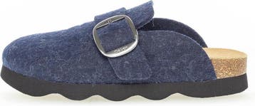 Gabor 73.021.16 Dames Sloffen - Blauw - Maat 37, Verzenden, Nieuw