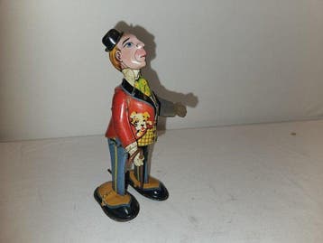 Kuramochi shoten - Speelgoed Clown met wandelstok -