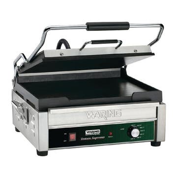 Waring paninigrill - glad/glad, Verzenden, Nieuw in verpakking