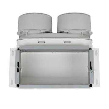 Vent-Axia Uniflexplus + wandcollector bovenaansluiting 2x, Verzenden, Nieuw