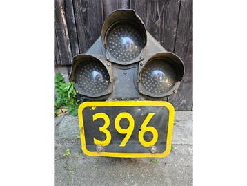 Dwergsein 396 Emmen met led lampen Rood/Geel/Groen, Ophalen of Verzenden, Gebruikt, Overige typen