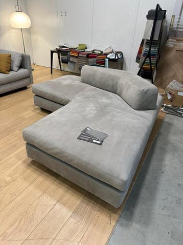 NIEUWSTAAT Minotti Granville Eiland NP €15000 + GARANTIE, 150 tot 200 cm, Hoekbank, Leer, Ophalen of Verzenden