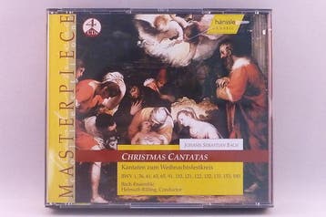Johann Sebastian Bach - Christmas Cantatas (4 CD Box), Cd's en Dvd's, Ophalen of Verzenden, Zo goed als nieuw