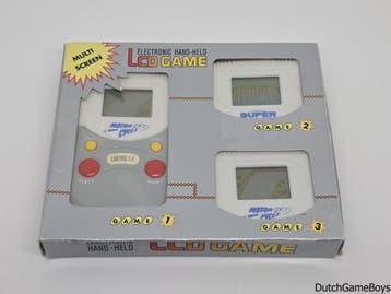 LCD Game - Control F + 3 Games - Boxed, Spelcomputers en Games, Verzenden, Gebruikt