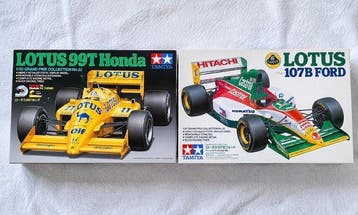 Tamiya 1:20 - Modelbouwdoos (2) - Lotus 99T Honda; Lotus, Nieuw
