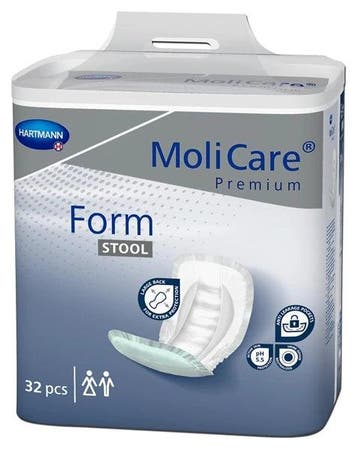 MoliCare Premium Form STOOL - 6-9 druppels - 32 stuks, Verzenden, Nieuw