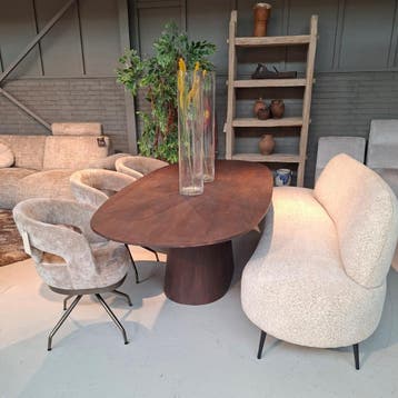 Eettafelbank Camiel in diverse stoffen en afmetingen, Huis en Inrichting, Stoelen, Verzenden, Nieuw, Overige kleuren, Stof