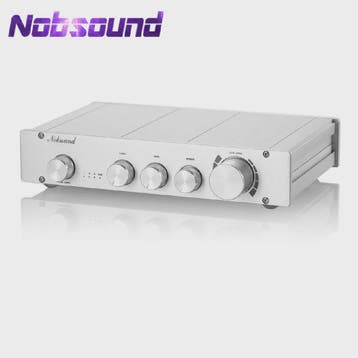 Nobsound HiFi 3-Weg Klasse A Digitale Stereo Preamplifier 2., Verzenden, Nieuw