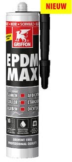 Griffon epdm max 1 stuk, 465 gr, zwart, Verzenden, Nieuw