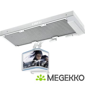 Lian Li HydroShift II OLED Curved 360 Fanless White, Verzenden, Nieuw