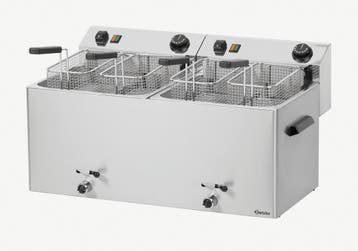 Bartscher Friteuse | PROFESSIONAL II | Elektrisch | 10+10L |, Ophalen of Verzenden, Nieuw in verpakking