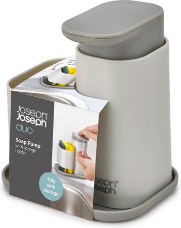 Joseph Joseph Duo Opal - Zeepdispenser met Sponshouder -, Huis en Inrichting, Ophalen of Verzenden, Zo goed als nieuw