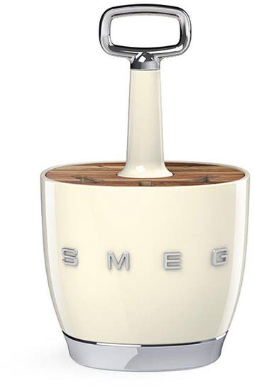 2dekans | Smeg - Bestekhouder - Crème - Geschikt voor 6, Ophalen of Verzenden, Zo goed als nieuw